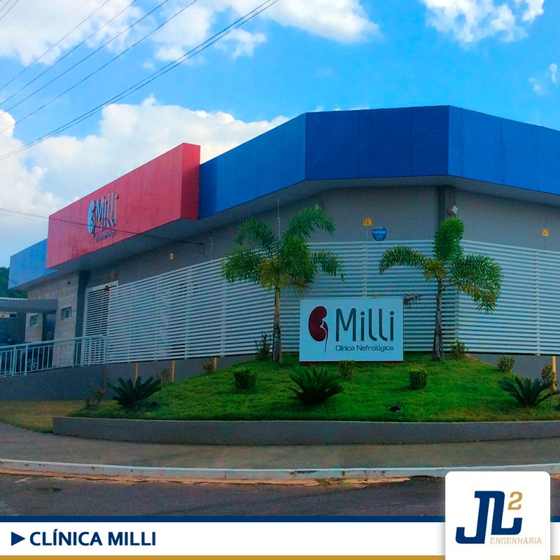 Obra da Clínica Milli realizada pela JL2 Engenharia